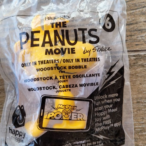 THE PEANUTS MOVIE 2015 McDonalds Happy Meal Toys Lot of 3 - #2 #5 #6 Packaging - Picture 5 of 9